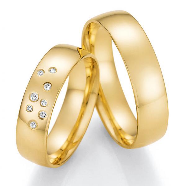 Trauringe Gelbgold von Ruesch 66/47050-055